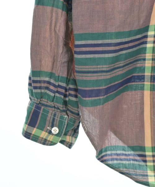 Engineered Garments（エンジニアドガーメンツ）カジュアルシャツ 茶 サイズ:L メンズ/2200611997029