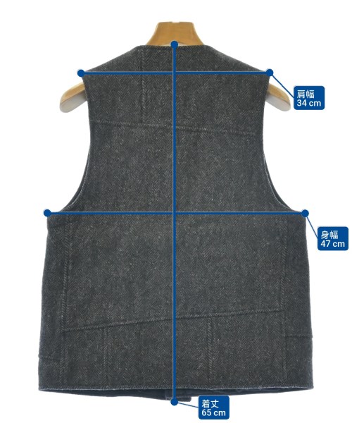 Engineered Garments（エンジニアドガーメンツ）カジュアルシャツ グレー サイズ:XS メンズ/2200614144024