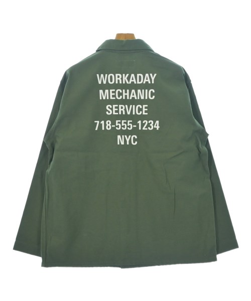 Engineered Garments（エンジニアドガーメンツ）カバーオール 緑 サイズ:M メンズ/2200614503012
