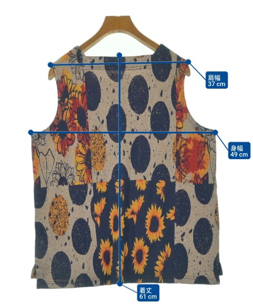 Engineered Garments（エンジニアドガーメンツ）タンクトップ 紺 サイズ:1(S位) メンズ/2200614503050