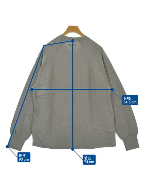 Engineered Garments（エンジニアドガーメンツ）スウェット グレー サイズ:M メンズ/2200614503081