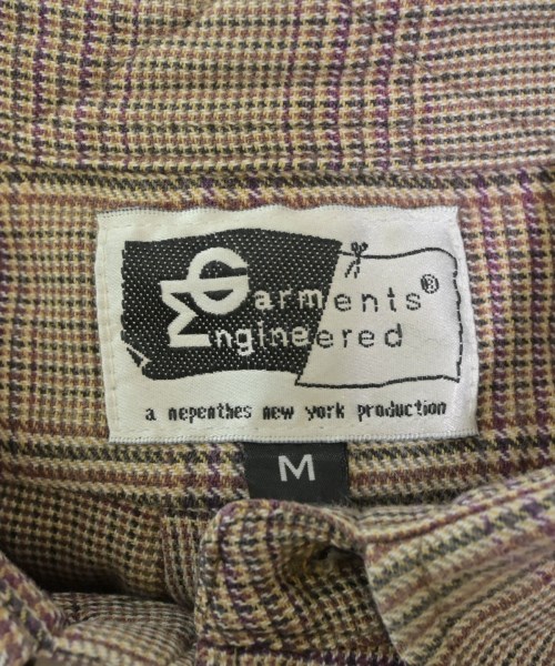 Engineered Garments（エンジニアドガーメンツ）カジュアルシャツ ベージュ サイズ:M メンズ/2200608308036