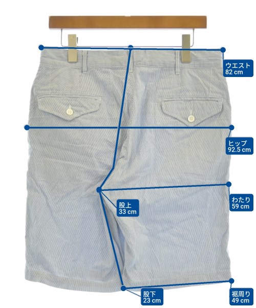 Engineered Garments（エンジニアドガーメンツ）ショートパンツ 青 サイズ:S メンズ/2200613455169