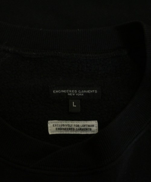 Engineered Garments（エンジニアドガーメンツ）スウェット 黒 サイズ:L メンズ/2200614871012