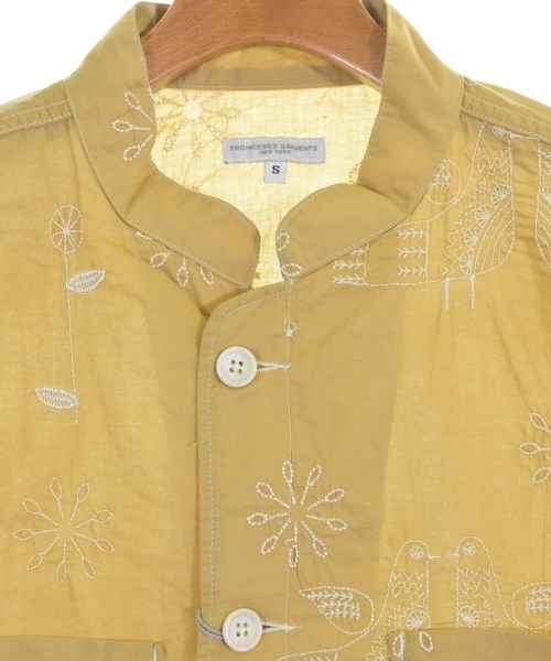 Engineered Garments（エンジニアドガーメンツ）カジュアルシャツ 黄 サイズ:S メンズ/2200615526157