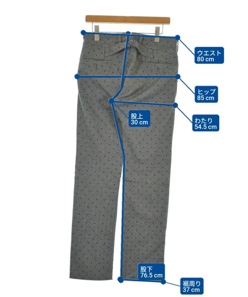 Engineered Garments（エンジニアドガーメンツ）スラックス グレー サイズ:30(M位) メンズ/2200618632039