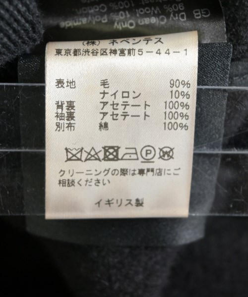 Engineered Garments（エンジニアドガーメンツ）ダッフルコート 黒 サイズ:M メンズ/2200619396015