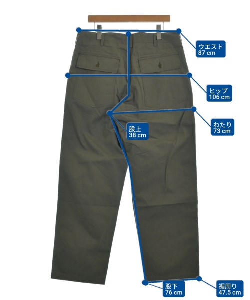 Engineered Garments（エンジニアドガーメンツ）チノパン カーキ サイズ:M メンズ/2200619396237