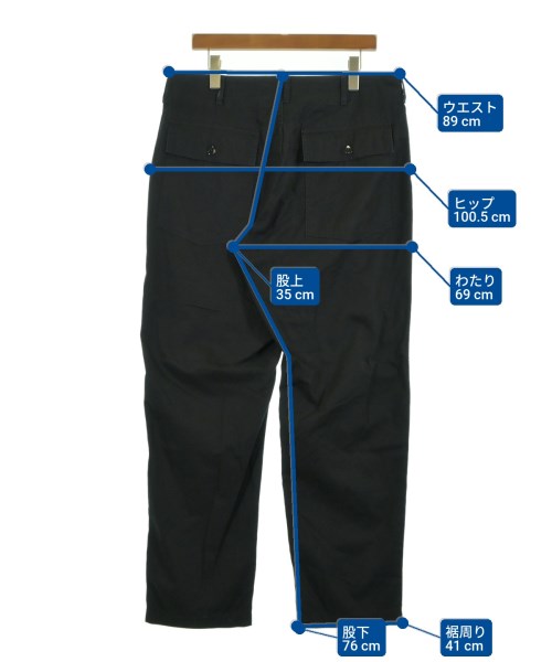Engineered Garments（エンジニアドガーメンツ）カーゴパンツ 黒 サイズ:M メンズ/2200620916042