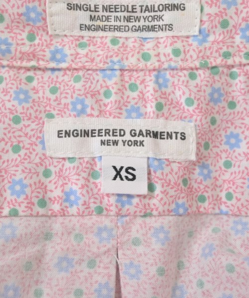 Engineered Garments（エンジニアドガーメンツ）カジュアルシャツ ピンク サイズ:XS メンズ/2200620932028