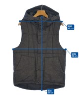 Engineered Garments（エンジニアドガーメンツ）ダウンジャケット/ダウンベスト 茶 サイズ:S メンズ/2200607739077