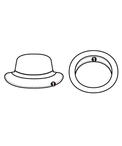 Engineered Garments（エンジニアドガーメンツ）ハット 白 サイズ:L メンズ/2200607739091