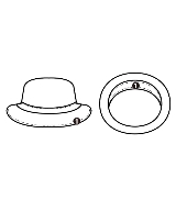 Engineered Garments（エンジニアドガーメンツ）ハット 白 サイズ:L メンズ/2200607739091