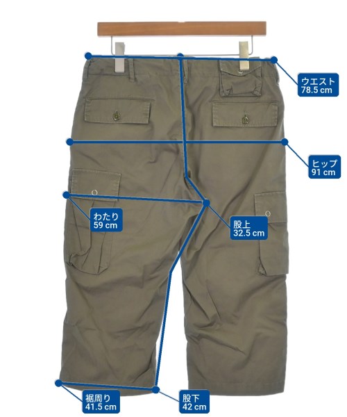 Engineered Garments（エンジニアドガーメンツ）カーゴパンツ カーキ サイズ:S メンズ/2200564466245
