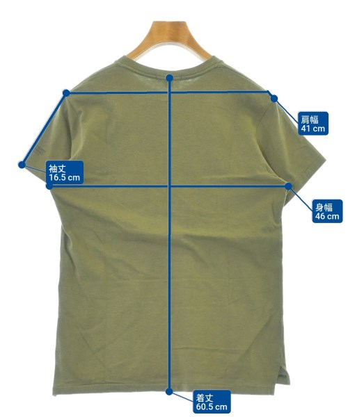 Engineered Garments（エンジニアドガーメンツ）Tシャツ・カットソー カーキ サイズ:XS メンズ/2200566992094