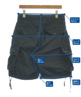 Engineered Garments（エンジニアドガーメンツ）ショートパンツ 黒 サイズ:XS メンズ/2200568119031