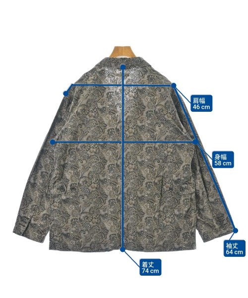 Engineered Garments（エンジニアドガーメンツ）カジュアルジャケット グレー サイズ:M メンズ/2200571888023