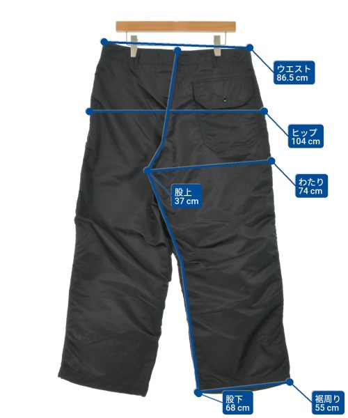 Engineered Garments（エンジニアドガーメンツ）カーゴパンツ 黒 サイズ:M メンズ/2200672461118