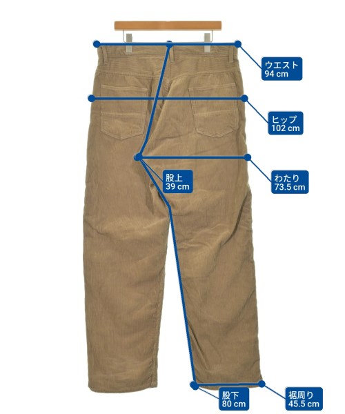 Engineered Garments（エンジニアドガーメンツ）カーゴパンツ ベージュ サイズ:L メンズ/2200672461125