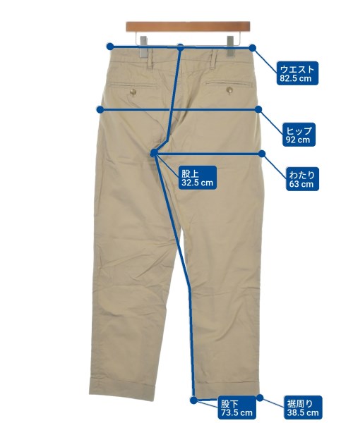Engineered Garments（エンジニアドガーメンツ）チノパン ベージュ サイズ:32(L位) メンズ/2200671814021