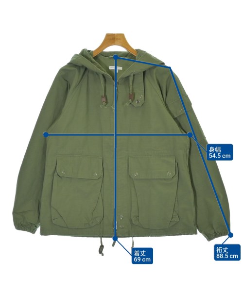 Engineered Garments（エンジニアドガーメンツ）ミリタリーブルゾン カーキ サイズ:S メンズ/2200676232011