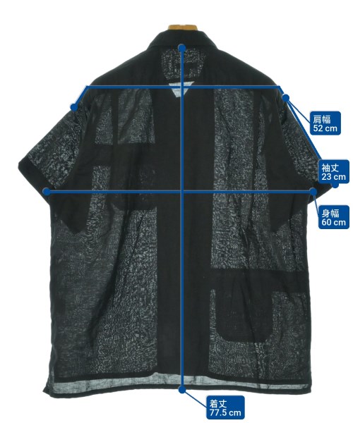 Engineered Garments（エンジニアドガーメンツ）カジュアルシャツ 黒 サイズ:L メンズ/2200678276020