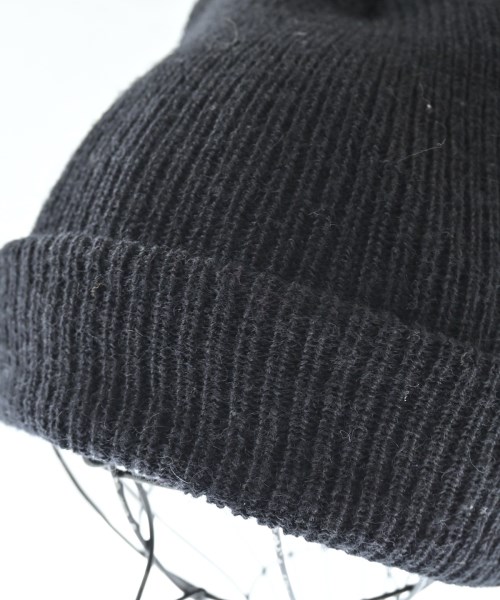 Engineered Garments（エンジニアドガーメンツ）ニットキャップ・ビーニー 黒 サイズ:- メンズ/2200679027102