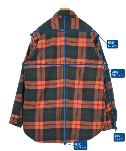 Engineered Garments（エンジニアドガーメンツ）カジュアルシャツ オレンジ サイズ:M メンズ/2200679129066