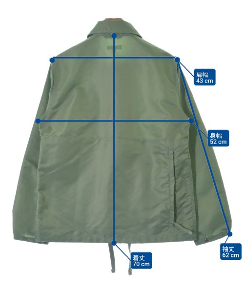 Engineered Garments（エンジニアドガーメンツ）ミリタリーブルゾン カーキ サイズ:S メンズ/2200677046037