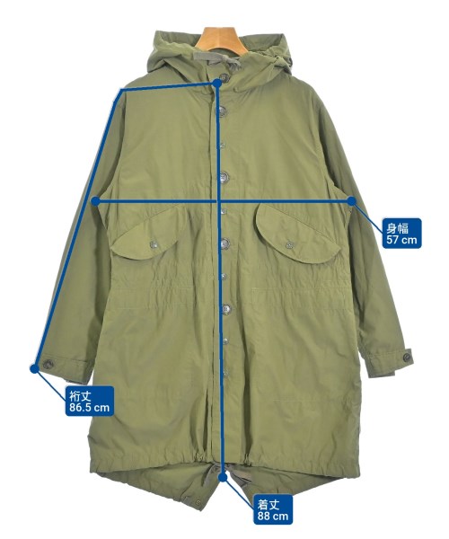 Engineered Garments（エンジニアドガーメンツ）モッズコート 緑 サイズ:S メンズ/2200677046105