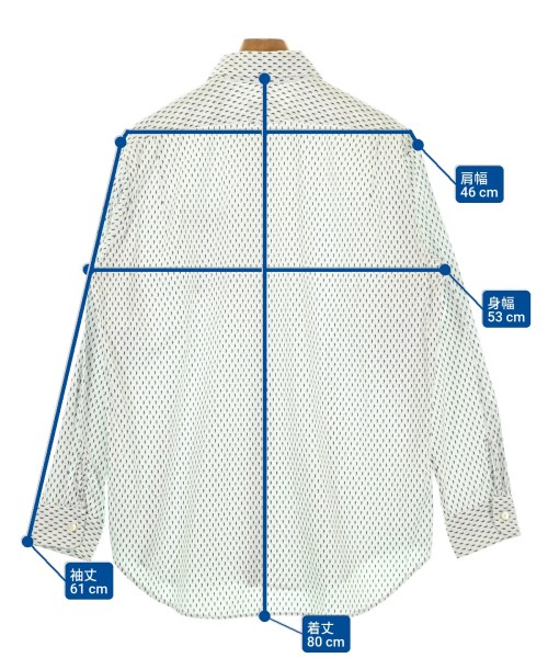 Engineered Garments（エンジニアドガーメンツ）カジュアルシャツ 白 サイズ:S メンズ/2200677046136