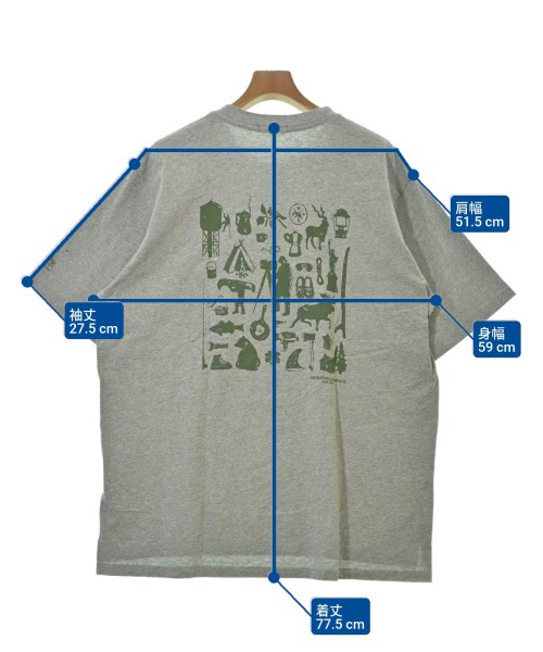 Engineered Garments（エンジニアドガーメンツ）Tシャツ・カットソー グレー サイズ:XL メンズ/2200681747081