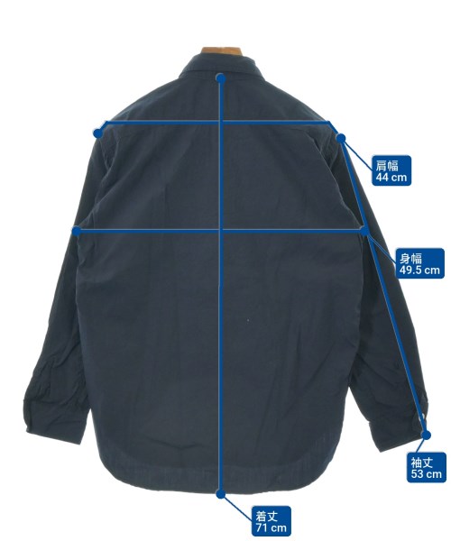 Engineered Garments（エンジニアドガーメンツ）カジュアルシャツ 紺 サイズ:XXS メンズ/2200677029085