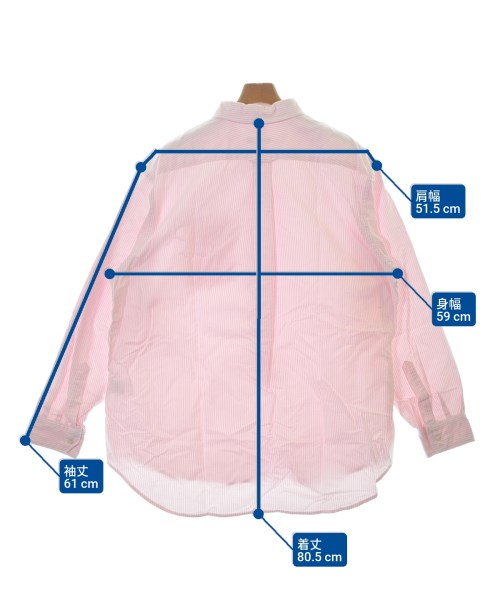 Engineered Garments（エンジニアドガーメンツ）カジュアルシャツ ピンク サイズ:M メンズ/2200695850012