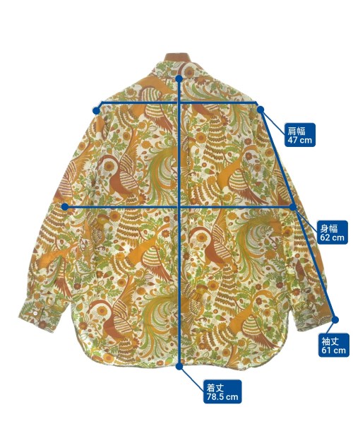 Engineered Garments（エンジニアドガーメンツ）カジュアルシャツ 茶 サイズ:M メンズ/2200695850029