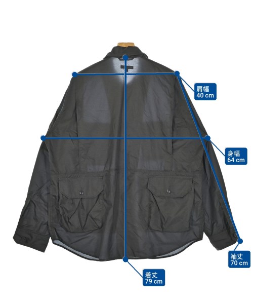 Engineered Garments（エンジニアドガーメンツ）カジュアルシャツ 黒 サイズ:L メンズ/2200698654105