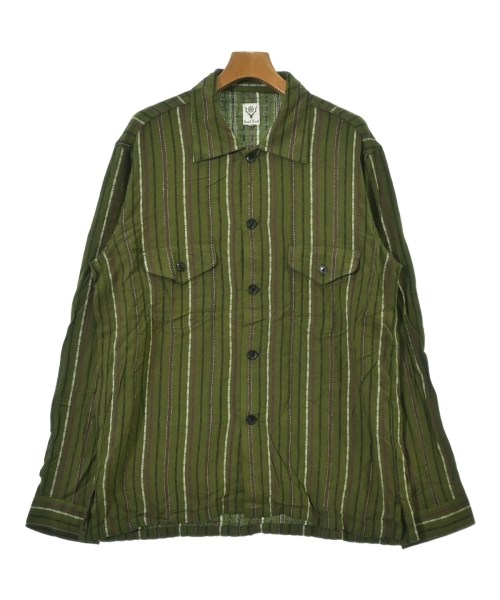 Engineered Garments(エンジニアドガーメンツ)カジュアルシャツ 緑 サイズ:M/2200701066192