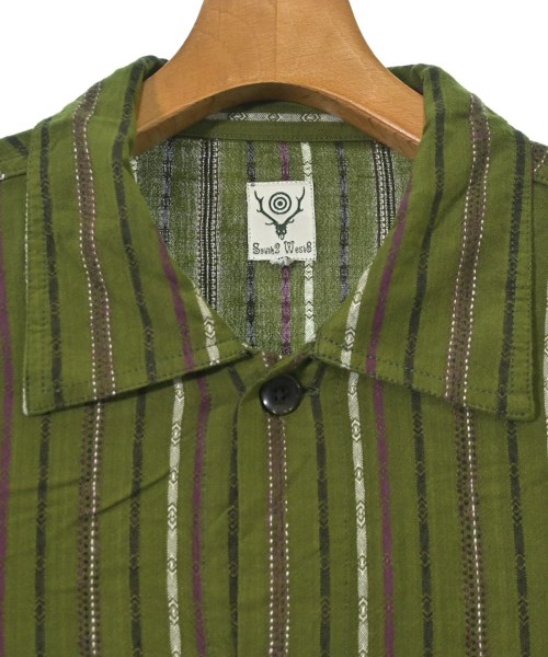 Engineered Garments（エンジニアドガーメンツ）カジュアルシャツ 緑 サイズ:M メンズ/2200701066192
