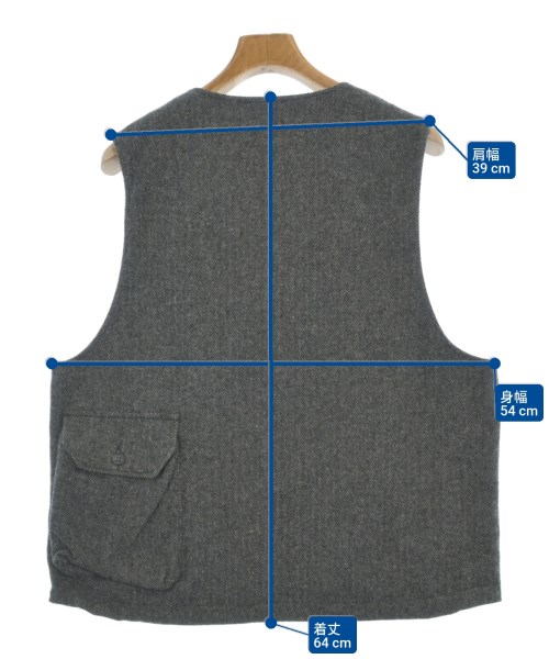 Engineered Garments（エンジニアドガーメンツ）カジュアルシャツ グレー サイズ:M メンズ/2200655524212