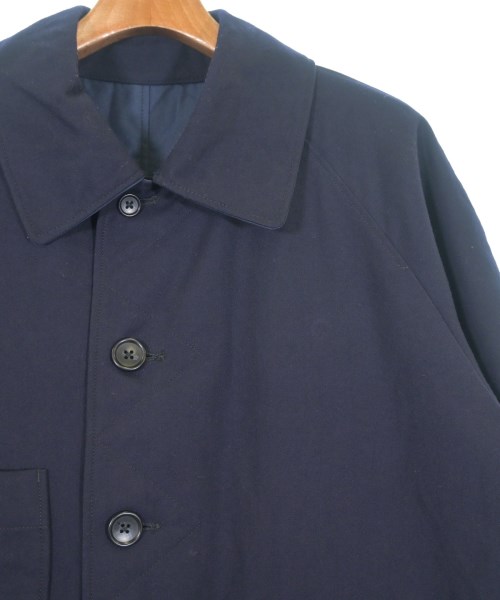 Engineered Garments（エンジニアドガーメンツ）ステンカラーコート 紺 サイズ:XS メンズ/2200650378049