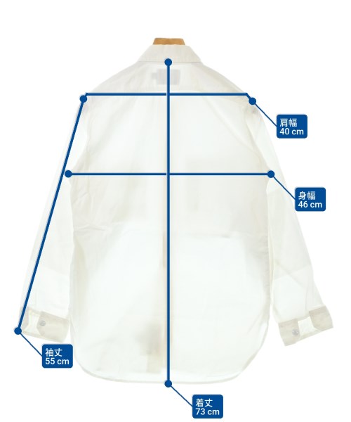 Engineered Garments（エンジニアドガーメンツ）カジュアルシャツ 白 サイズ:1(S位) メンズ/2200634070044