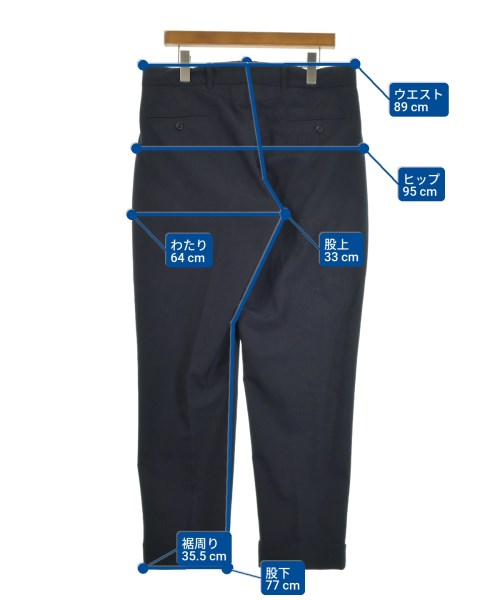 Engineered Garments（エンジニアドガーメンツ）スラックス 紺 サイズ:M メンズ/2200647629017