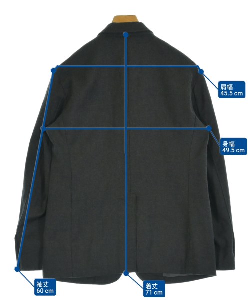 Engineered Garments（エンジニアドガーメンツ）ジャケット グレー サイズ:S メンズ/2200654087046