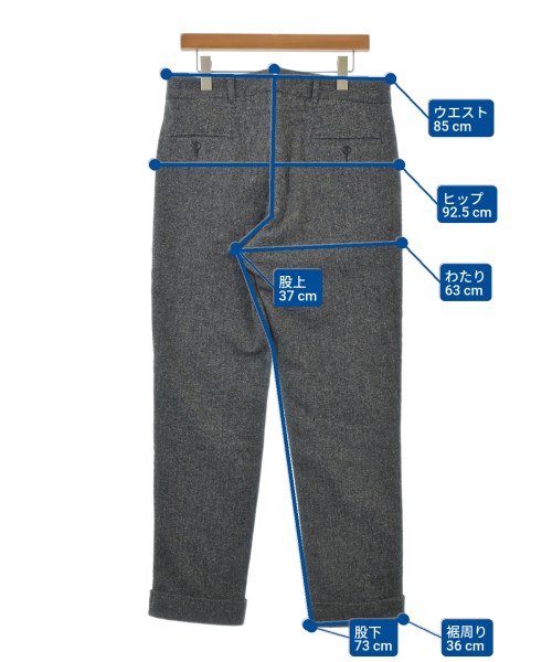 Engineered Garments（エンジニアドガーメンツ）スラックス グレー サイズ:32(L位) メンズ/2200654087077