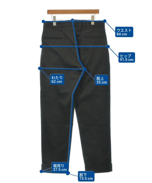 Engineered Garments（エンジニアドガーメンツ）スラックス 緑 サイズ:32(L位) メンズ/2200654087091