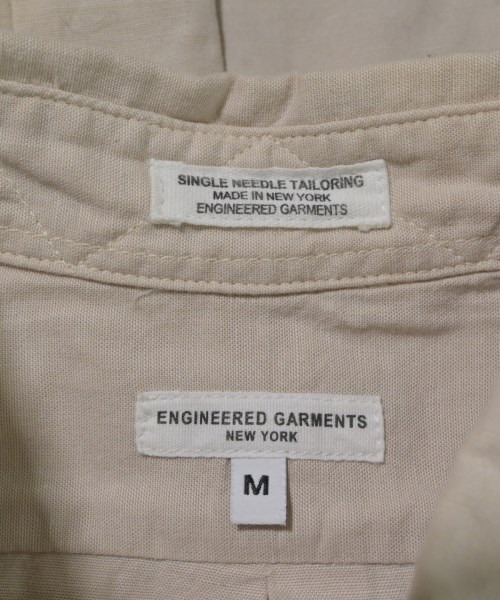 Engineered Garments（エンジニアドガーメンツ）カジュアルシャツ ベージュ サイズ:M メンズ/2200655127093