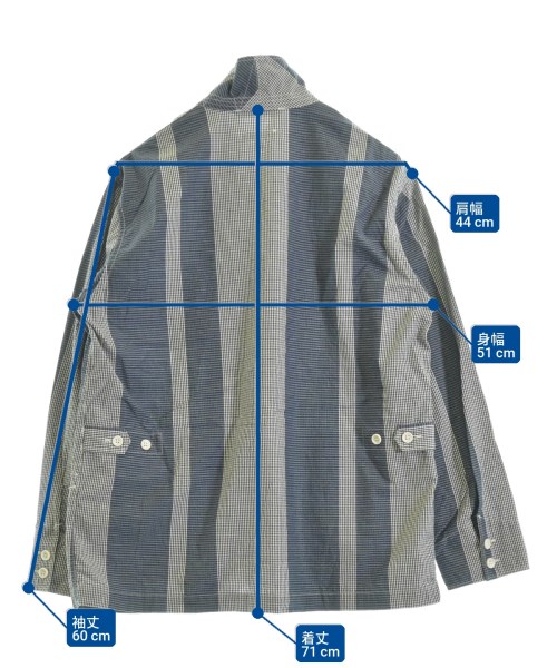 Engineered Garments（エンジニアドガーメンツ）カジュアルジャケット 青 サイズ:S メンズ/2200657841065