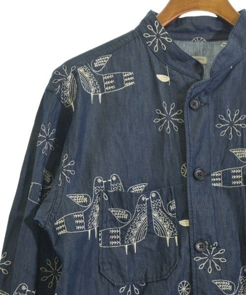 Engineered Garments（エンジニアドガーメンツ）カジュアルシャツ 紺 サイズ:XS メンズ/2200657841157