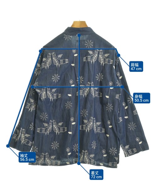 Engineered Garments（エンジニアドガーメンツ）カジュアルシャツ 紺 サイズ:XS メンズ/2200657841157