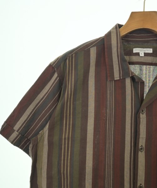 Engineered Garments（エンジニアドガーメンツ）カジュアルシャツ 茶 サイズ:L メンズ/2200707797038